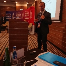 Robert Gajda w trakcie wykładu